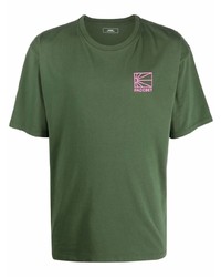 T-shirt girocollo verde scuro di PACCBET