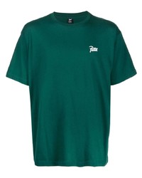 T-shirt girocollo verde scuro di PATTA