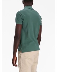 T-shirt girocollo verde scuro di Polo Ralph Lauren