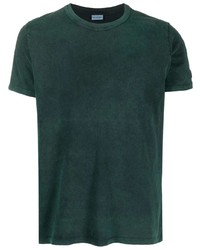 T-shirt girocollo verde scuro di Sundek