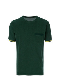 T-shirt girocollo verde scuro di The Gigi