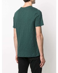 T-shirt girocollo verde scuro di Zadig & Voltaire