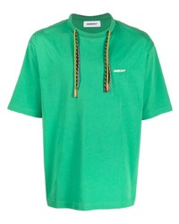T-shirt girocollo verde di Ambush