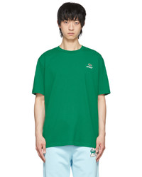 T-shirt girocollo verde di Awake NY