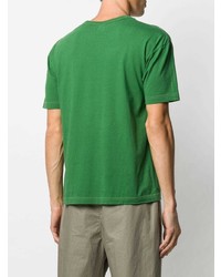 T-shirt girocollo verde di VISVIM