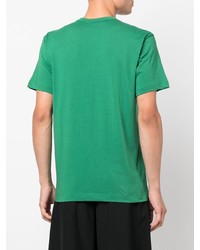T-shirt girocollo verde di Comme Des Garcons SHIRT
