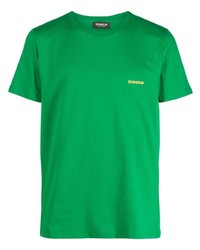 T-shirt girocollo verde di Dondup
