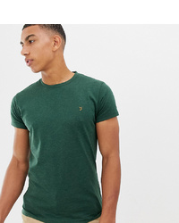 T-shirt girocollo verde di Farah