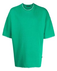 T-shirt girocollo verde di FIVE CM
