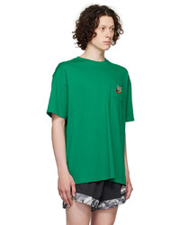 T-shirt girocollo verde di Nike