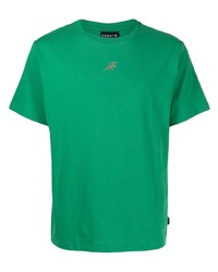 T-shirt girocollo verde di SPORT b. by agnès b.