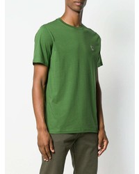 T-shirt girocollo verde di Ps By Paul Smith