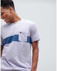 T-shirt girocollo viola chiaro di Abercrombie & Fitch