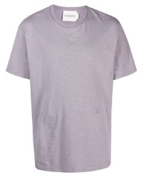 T-shirt girocollo viola chiaro di Closed