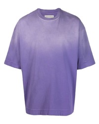 T-shirt girocollo viola chiaro di Paura
