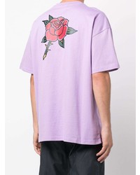 T-shirt girocollo viola chiaro di Nike