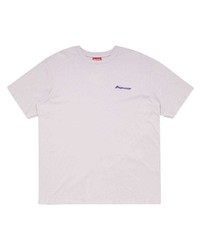 T-shirt girocollo viola chiaro di Supreme