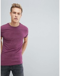 T-shirt girocollo viola melanzana di Asos