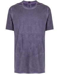 T-shirt girocollo viola di Isaac Sellam Experience