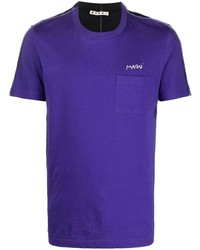 T-shirt girocollo viola di Marni