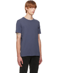 T-shirt girocollo viola di Tom Ford