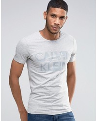 T-shirt grigia di Calvin Klein Jeans
