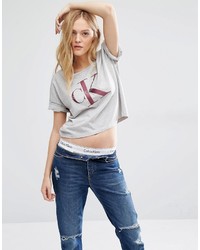 T-shirt grigia di Calvin Klein