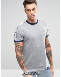 T-shirt grigia di Fred Perry