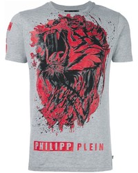 T-shirt grigia di Philipp Plein