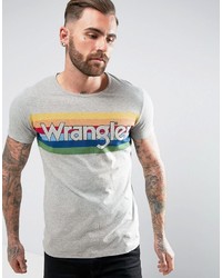 T-shirt grigia di Wrangler