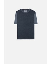 T-shirt grigio scuro di AMI Alexandre Mattiussi