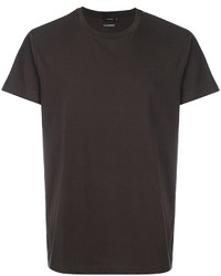T-shirt grigio scuro di Jil Sander
