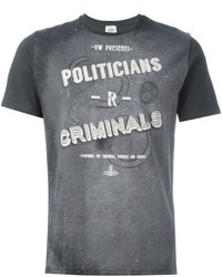 T-shirt grigio scuro di Vivienne Westwood