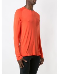 T-shirt manica lunga arancione di Track & Field