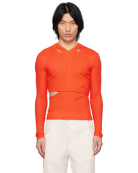 T-shirt manica lunga arancione di Dion Lee