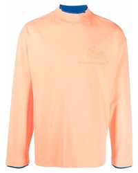 T-shirt manica lunga arancione di ERL
