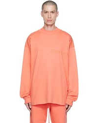 T-shirt manica lunga arancione di Essentials