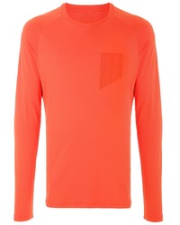 T-shirt manica lunga arancione di Track & Field