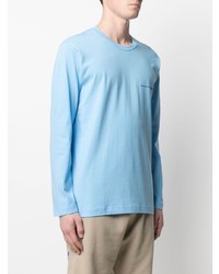 T-shirt manica lunga azzurra di Comme Des Garcons SHIRT