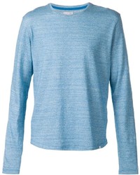 T-shirt manica lunga azzurra di Orlebar Brown