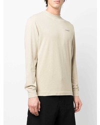 T-shirt manica lunga beige di Off-White