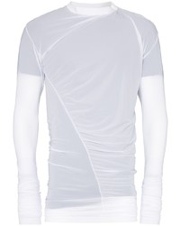 T-shirt manica lunga bianca e nera di Y/Project