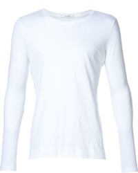 T-shirt manica lunga bianca di ADAM by Adam Lippes