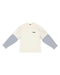 T-shirt manica lunga bianca di Balenciaga
