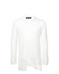T-shirt manica lunga bianca di Comme Des Garcons Homme Plus