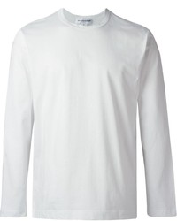 T-shirt manica lunga bianca di Comme Des Garcons SHIRT