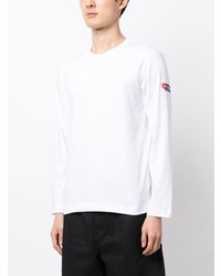 T-shirt manica lunga bianca di Comme des Garcons