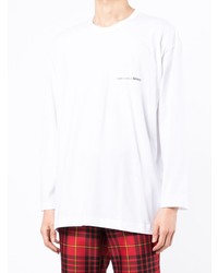 T-shirt manica lunga bianca di Comme Des Garcons SHIRT