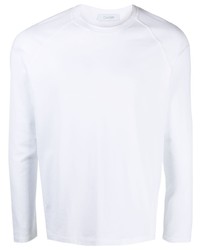 T-shirt manica lunga bianca di Cruciani