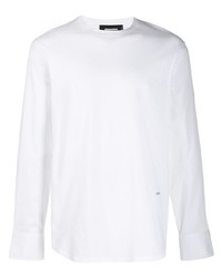 T-shirt manica lunga bianca di DSQUARED2